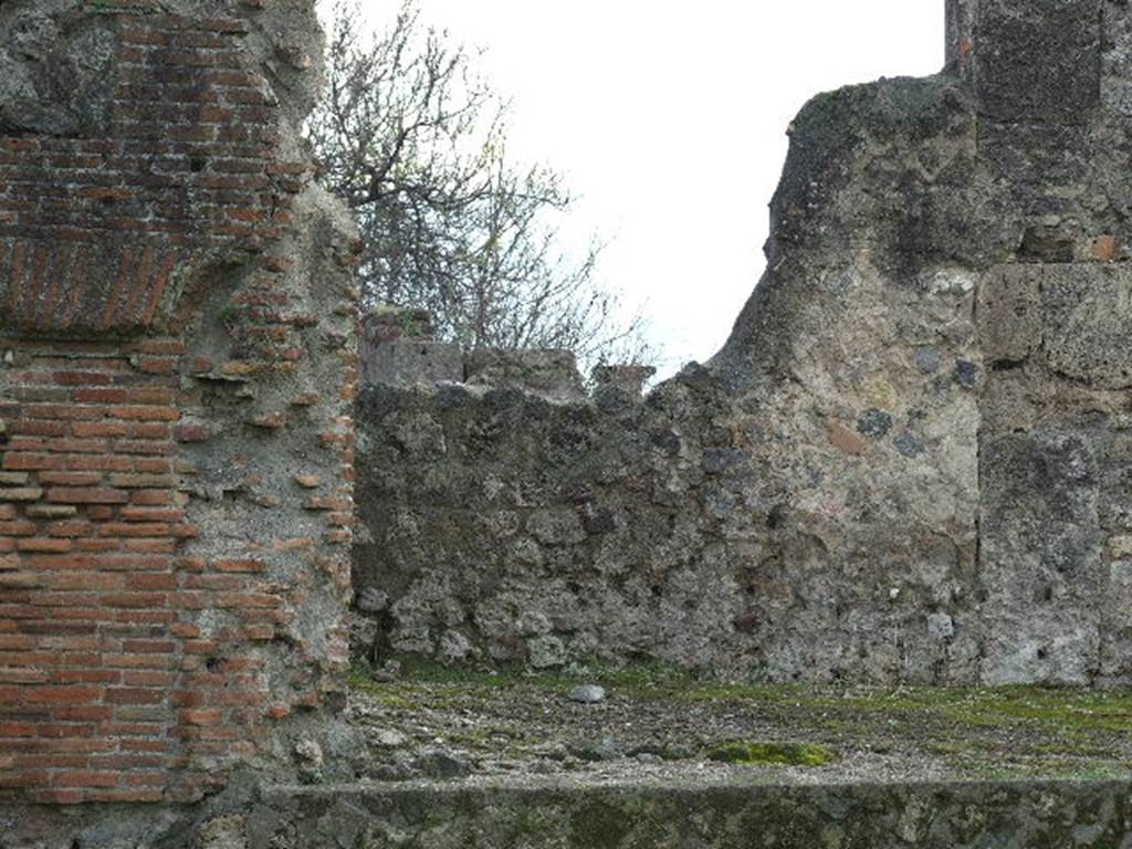 VIII.3.1 Comitium. Sala delle Elezioni. Large Niche on south wall.