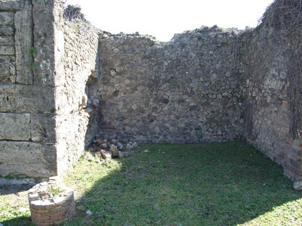 VIII.3.4 Pompeii. March 2009. Room 3. Ala. Looking east.