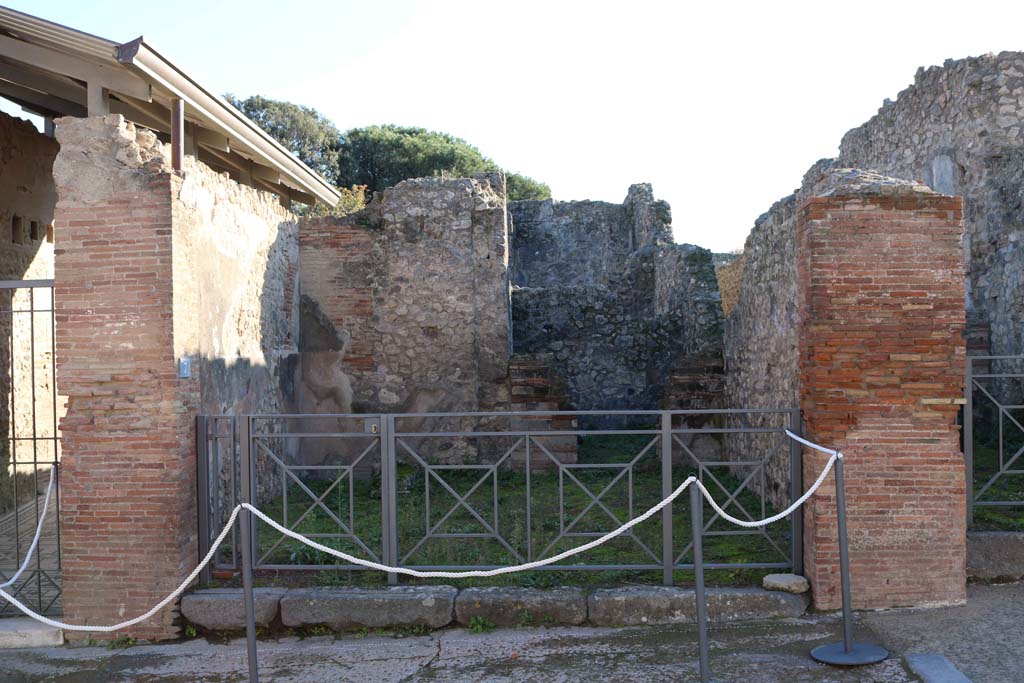 VIII.3.7, Pompeii. December 2018. Looking south to entrance doorway. Photo courtesy of Aude Durand.