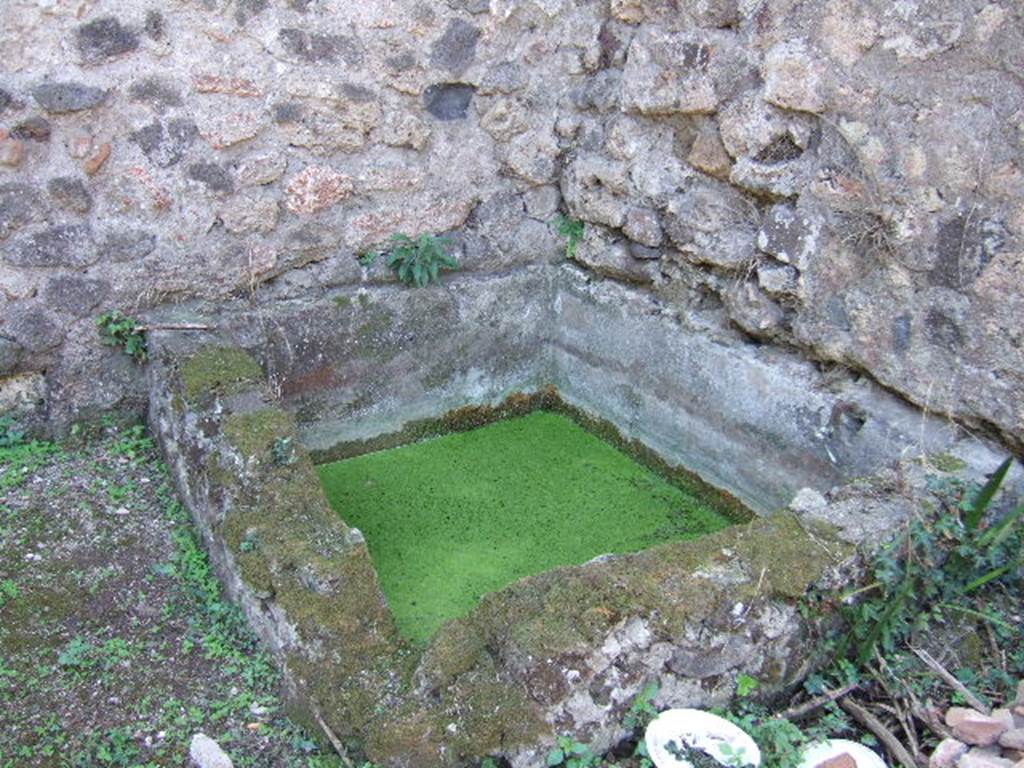 VIII.3.14 Pompeii. September 2005. Water basin