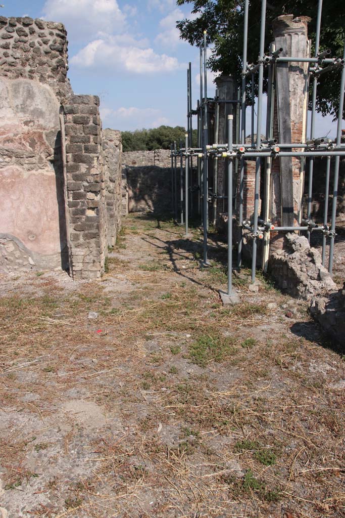 VIII.3.16 Pompeii. September 2021.
Looking east from north-west corner of peristyle. Photo courtesy of Klaus Heese.