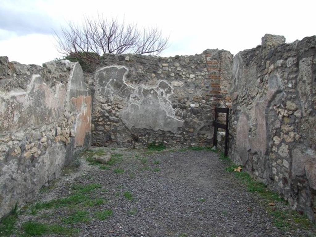 VIII.3.19 Pompeii. December 2007. East wall.