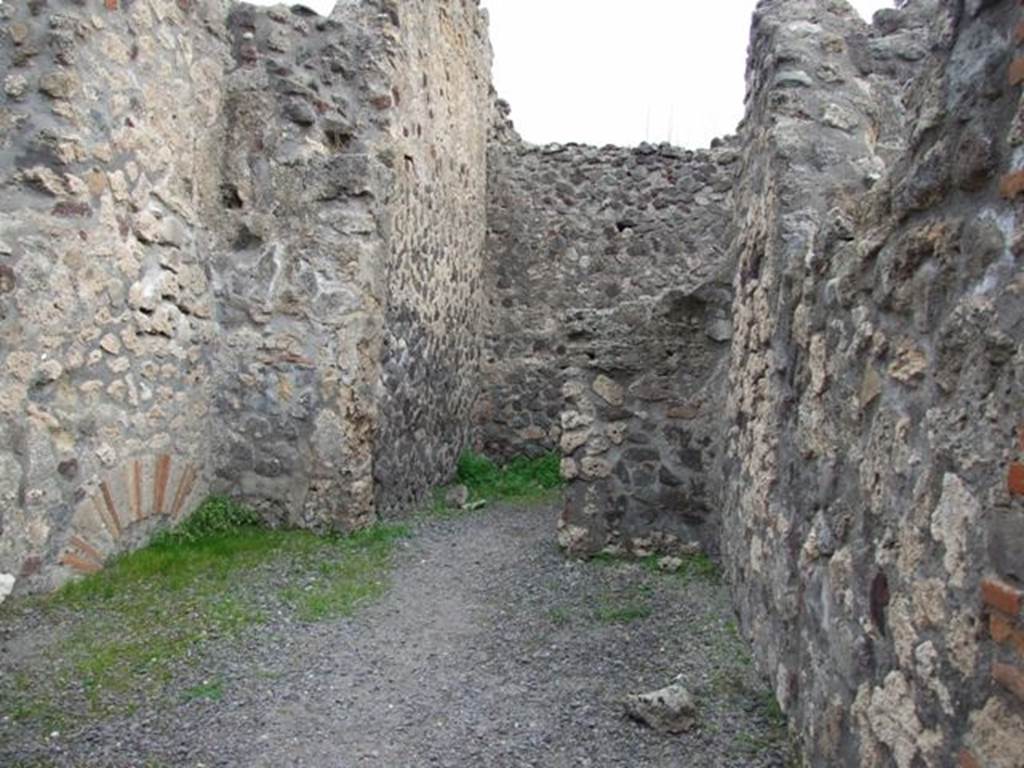 VIII.3.26 Pompeii. December 2007. Looking east to rear room.