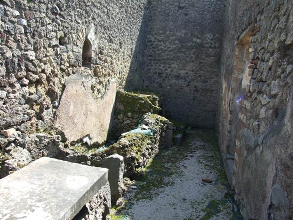 VIII.4.4 Pompeii. March 2009. Room 7. Kitchen. Looking south.