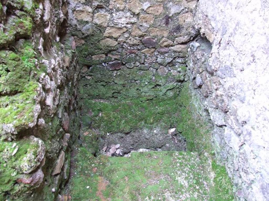 VIII.4.4 Pompeii. March 2009. Room 7, latrine in south-east corner of kitchen.