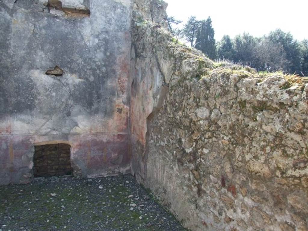 VIII.4.4 Pompeii. March 2009. Room 12. West wall.