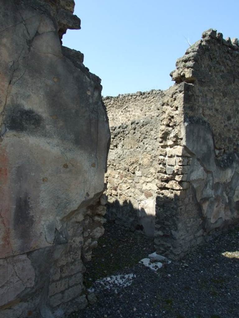 VIII.4.4 Pompeii. March 2009. Doorway to room 14.