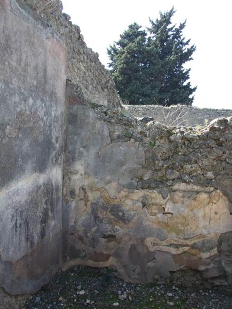 VIII.4.4 Pompeii. March 2009. Room 14. West wall.