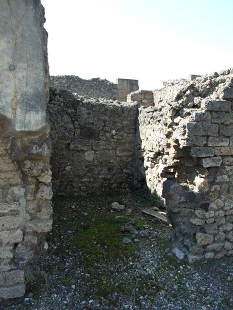 VIII.4.4 Pompeii. March 2009. Doorway to room 15.