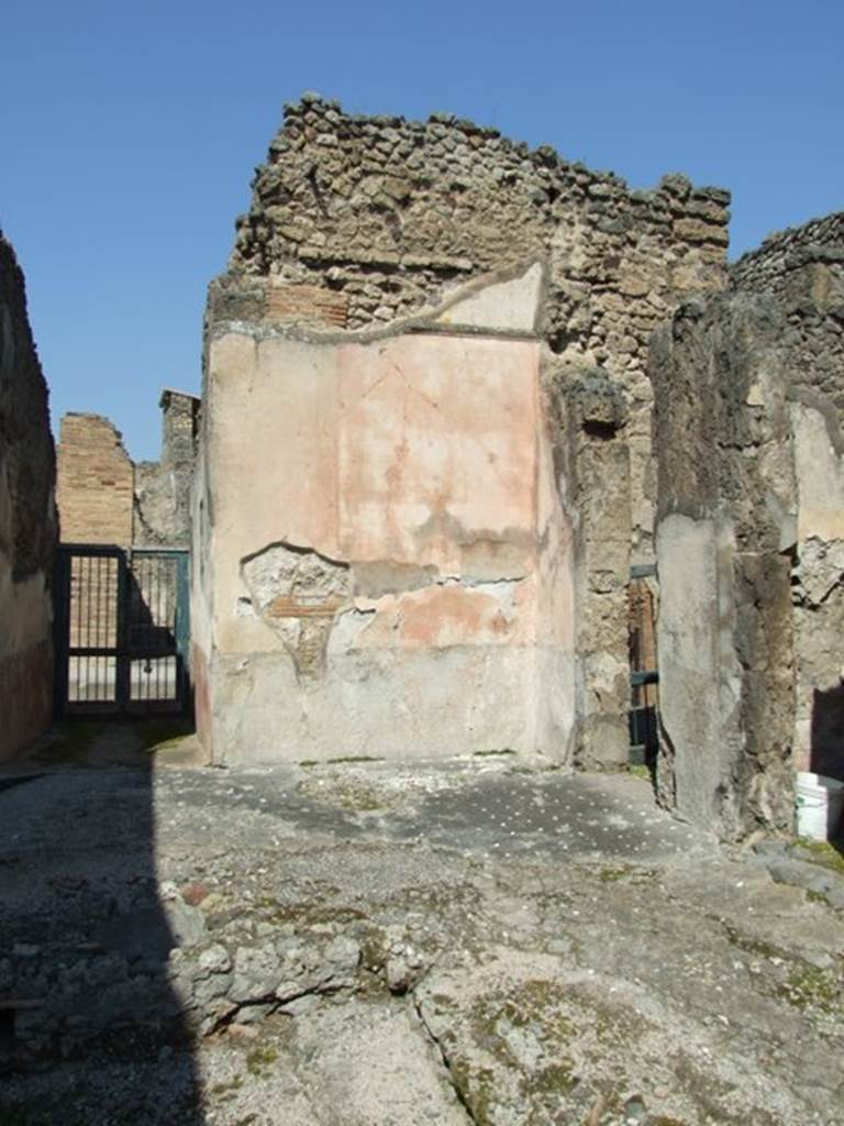 VIII.4.4 Pompeii. March 2009. Looking north across room 1, towards the north-east corner of atrium.