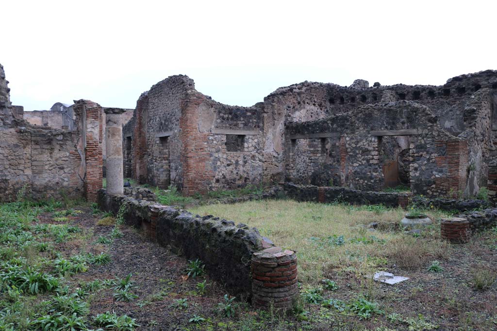 VIII.4.12, Pompeii. December 2018. Looking north-east across garden peristyle. Photo courtesy of Aude Durand.
