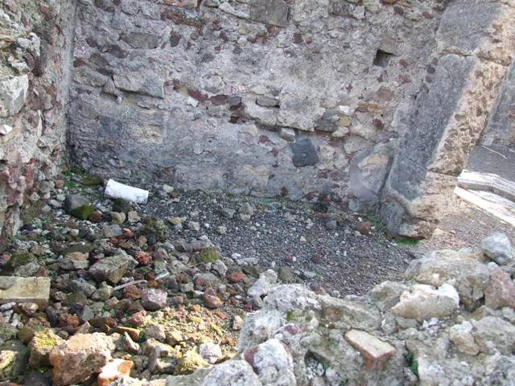 VIII.4.15 Pompeii. December 2007. Room 2 in north-east corner of atrium, looking south from VIII.4.16.