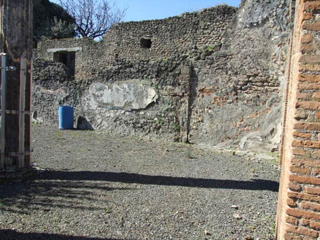 VIII.5.2 Pompeii. March 2009. North west corner of Portico.