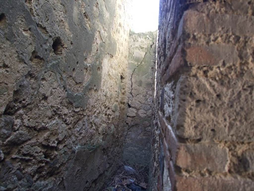 VIII.5.2 Pompeii. March 2009. Room 19. Latrine. Looking south.