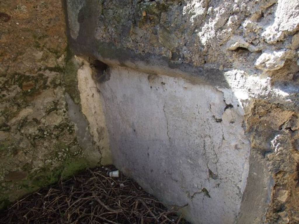 VIII.5.5 Pompeii. March 2009. Room 28. South west corner, with recess.