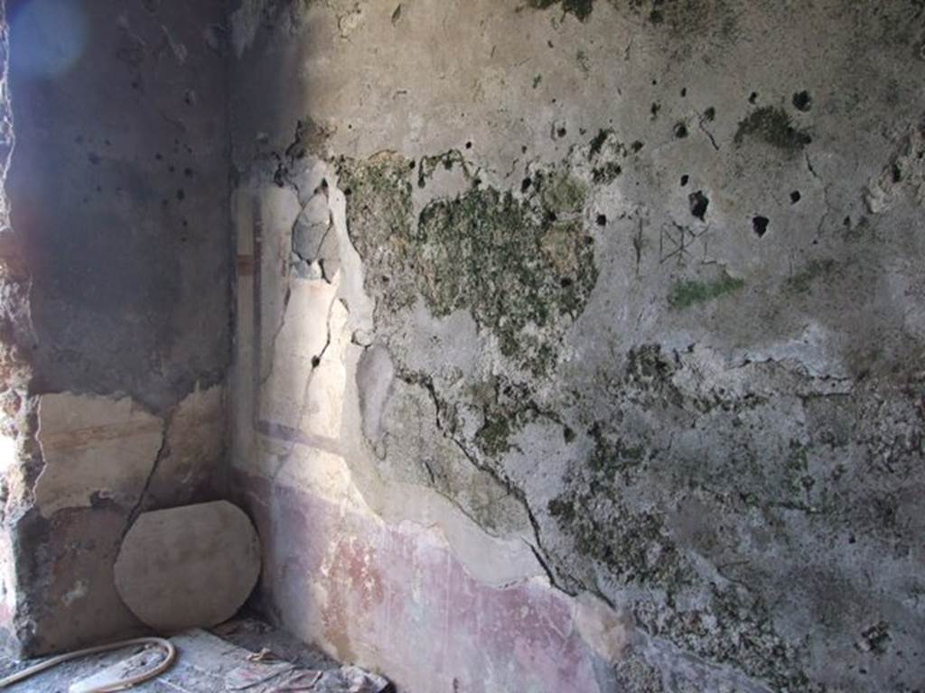 VIII.5.5 Pompeii. March 2009 Room 31. Cubiculum. East wall.