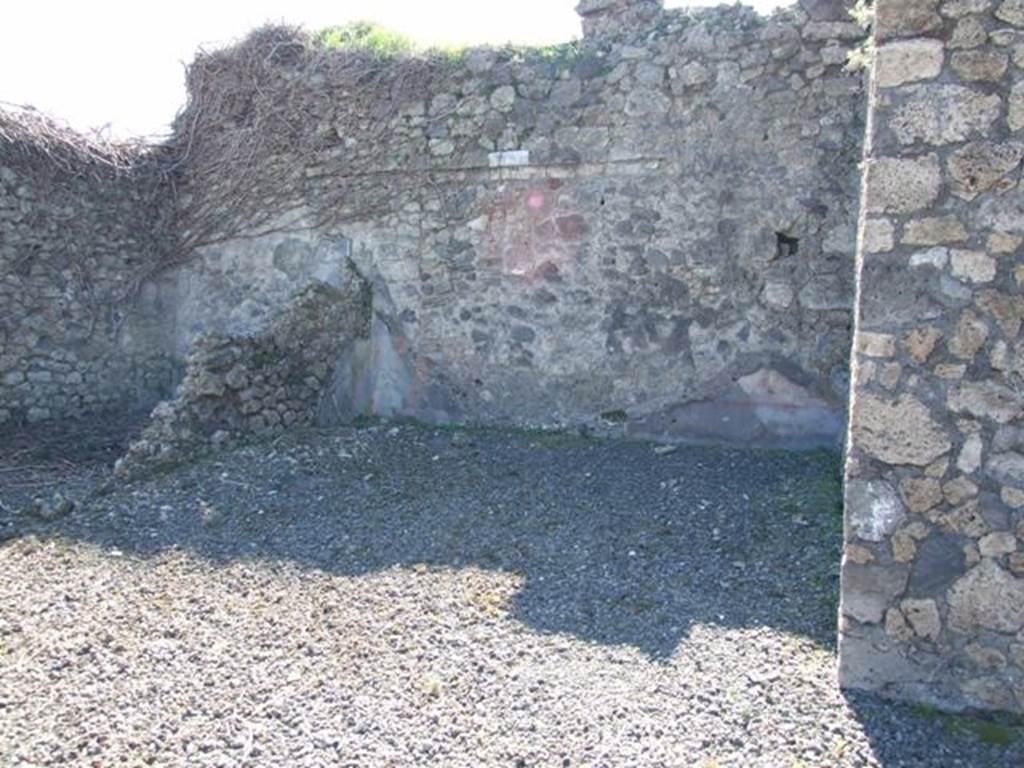 VIII.5.5 Pompeii. March 2009. Room 32. Tablinum. Looking south.