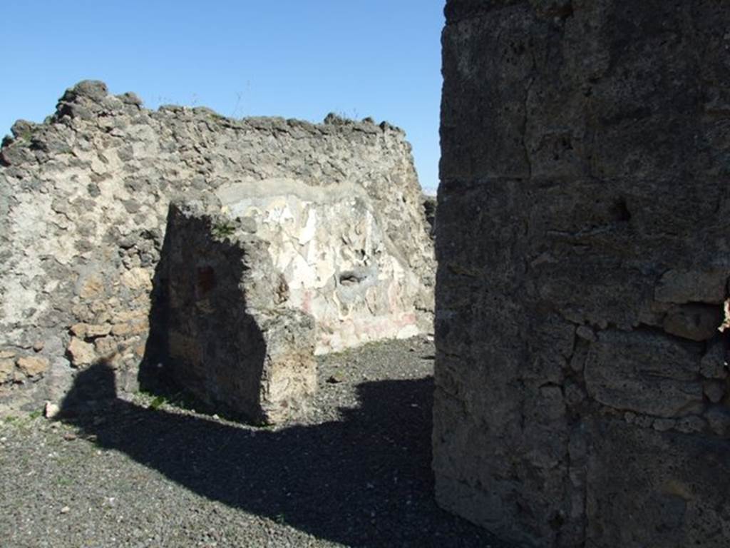 VIII.5.5 Pompeii. March 2009. Doorway to Room 36. Cubiculum.