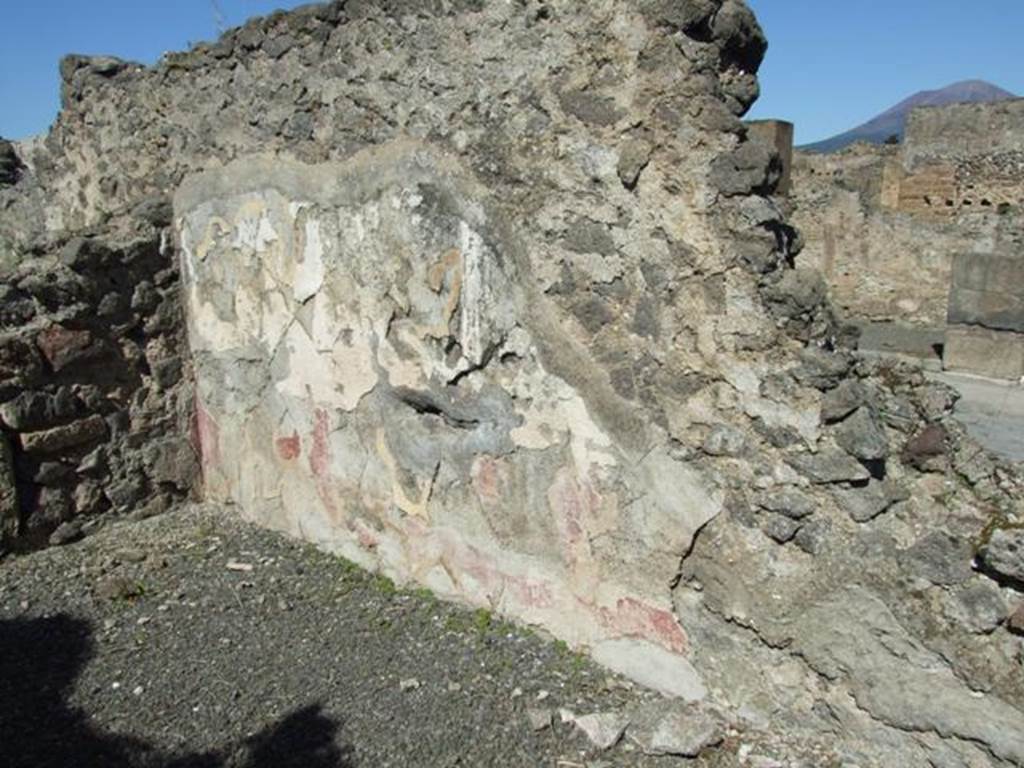 VIII.5.5 Pompeii. March 2009. Room 36. Cubiculum. North west corner.