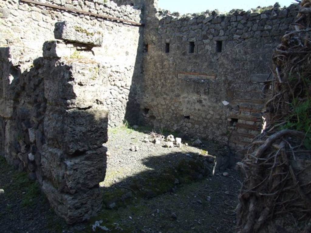 VIII.5.9 Pompeii. March 2009. Room 16. Looking north east.