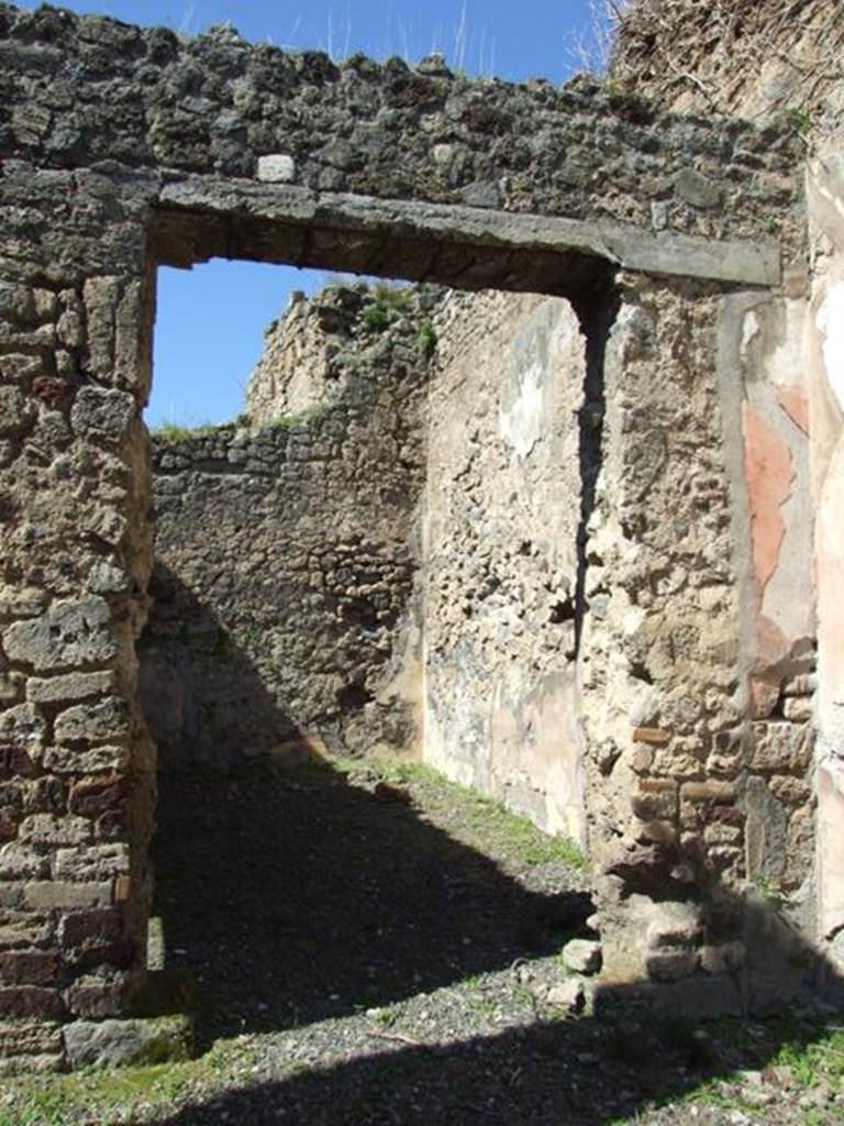VIII.5.9 Pompeii. March 2009. Room 23. Looking west, from North Portico.