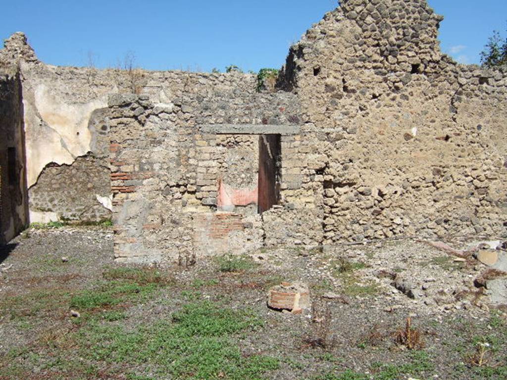 VIII.5.39 Pompeii. September 2005. Room 1. North side.