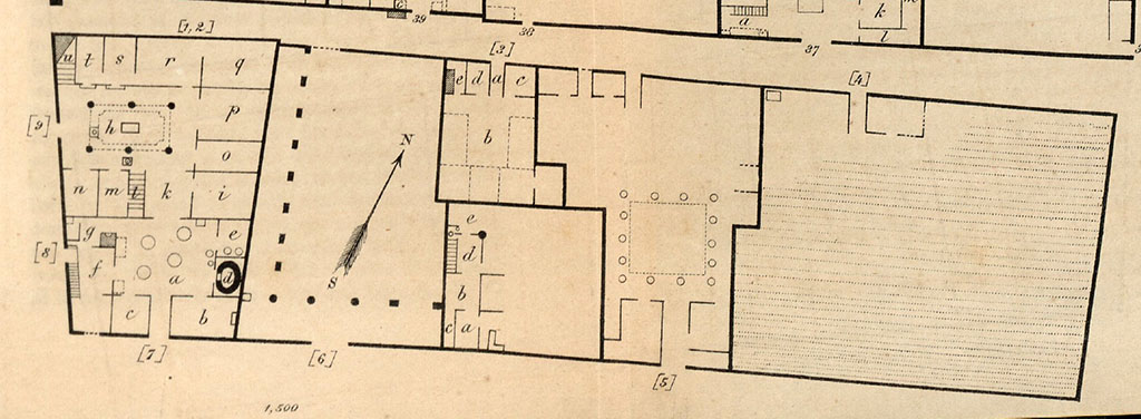 VIII.6.3 Pompeii. Unnumbered area between (6) and (5)
See Bullettino dell’Instituto di Corrispondenza Archeologica (DAIR), 1883, p.170.