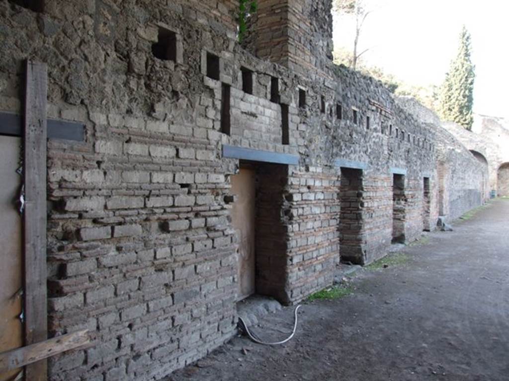 VIII.7.16 Pompeii. December 2007. Rooms on west side.