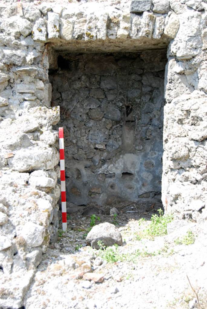 VIII.7.22/23/24 Pompeii. June 2009. Looking west to doorway to corridor. Photo courtesy of Sera Baker.