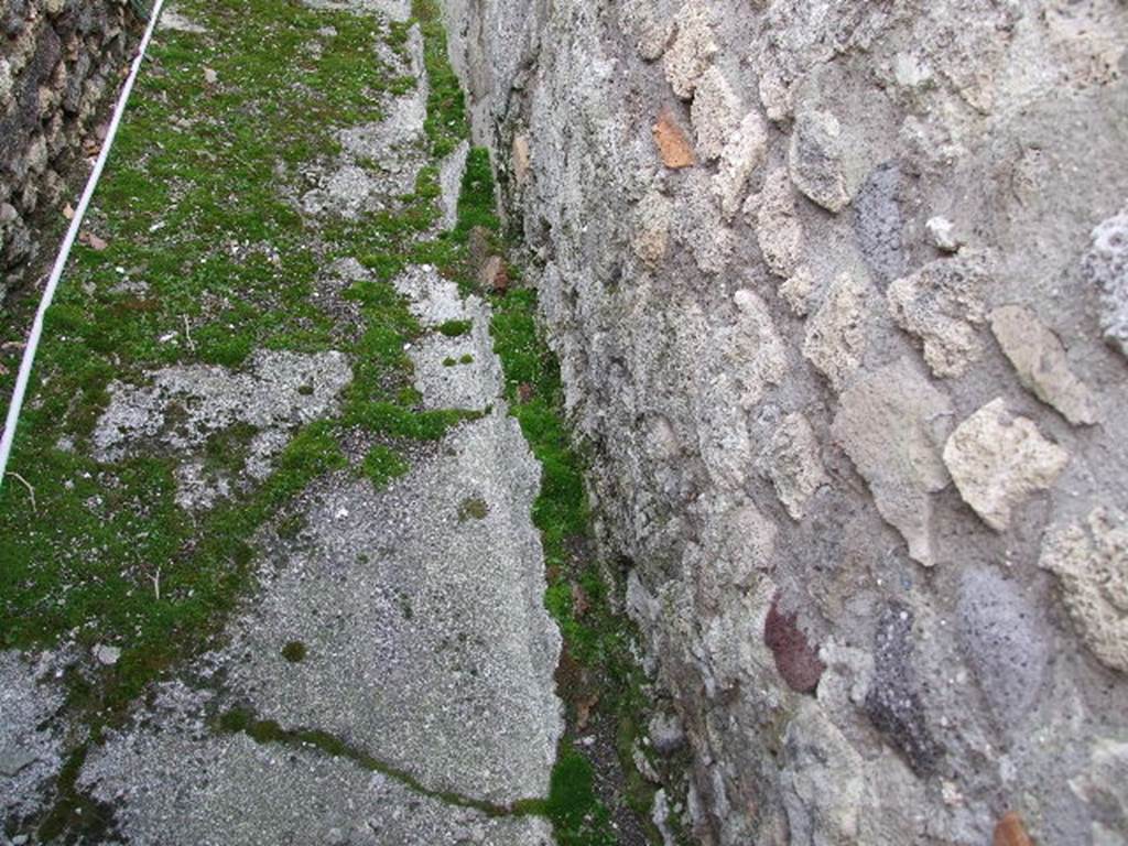 VIII.7.25 Pompeii. December 2006. Corridor around shrine on podium.