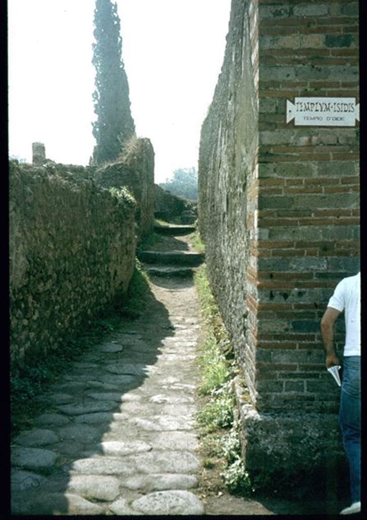 VIII.7.27 Pompeii. Entrance to passage leading to summa cavea of Large Theatre. Photographed 1970-79 by Günther Einhorn, picture courtesy of his son Ralf Einhorn.