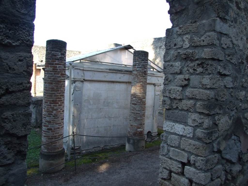 VIII.7.28 Pompeii. March 2009. South side of purgatorium.