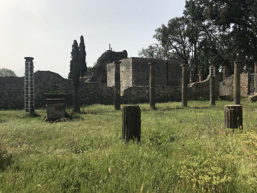 VIII.7.29 Pompeii. April 2019. Looking south-west from entrance. Photo courtesy of Rick Bauer.