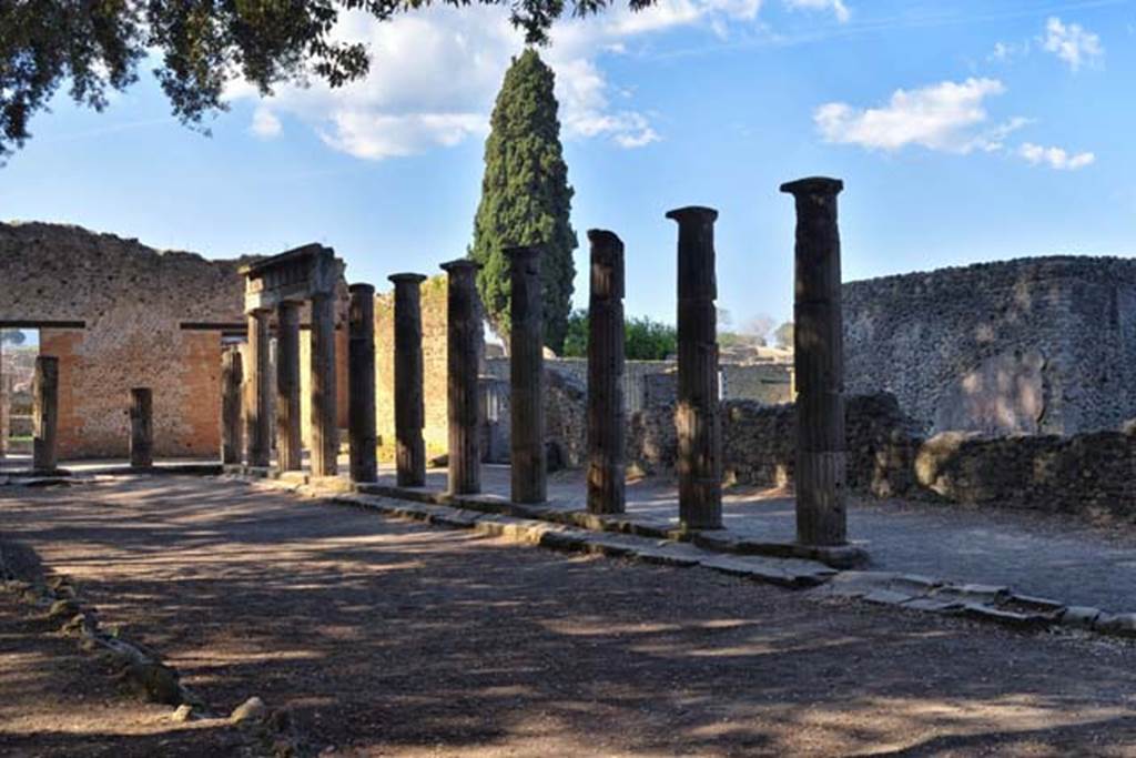 VIII.7.30 Pompeii. April 2018. Looking towards east side at north end. Photo courtesy of Ian Lycett-King. Use is subject to Creative Commons Attribution-NonCommercial License v.4 International.