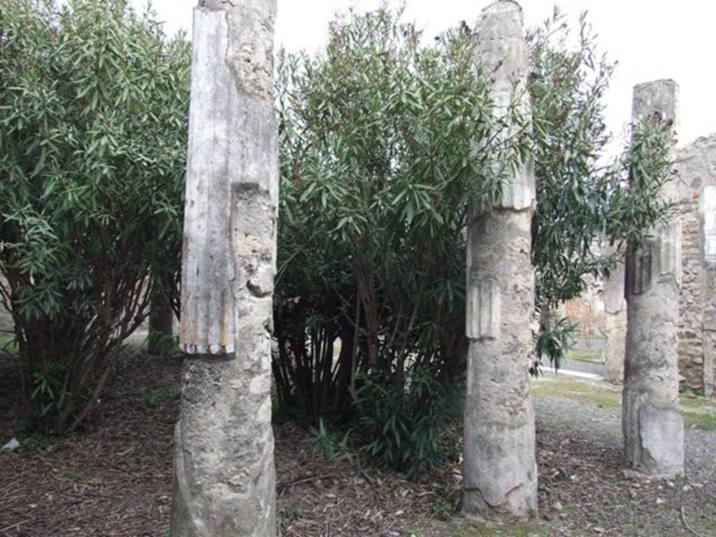 IX.1.22 House of M. Epidi Sabini. December 2007. Room 24. Second Peristyle.