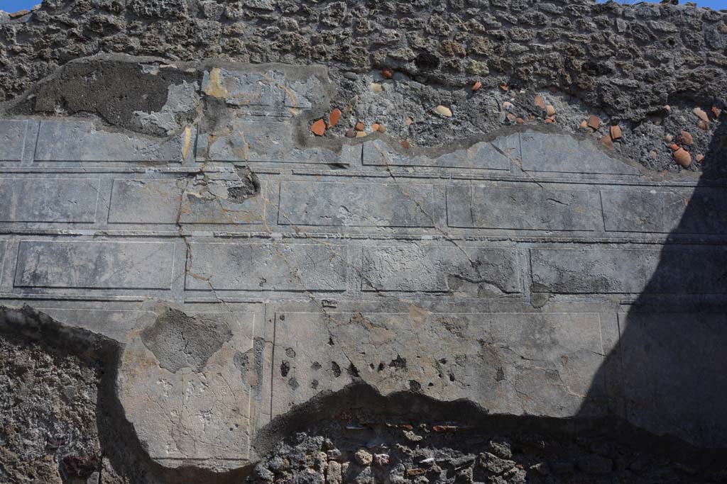IX.1.22 Pompeii. September 2019. Room 24, detail from east wall.
Foto Annette Haug, ERC Grant 681269 DÉCOR