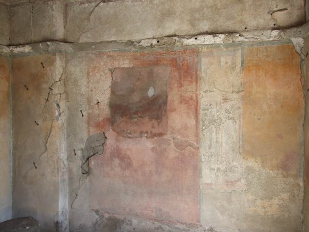 IX.2.5 Pompeii. March 2009. Triclinium. South wall.
