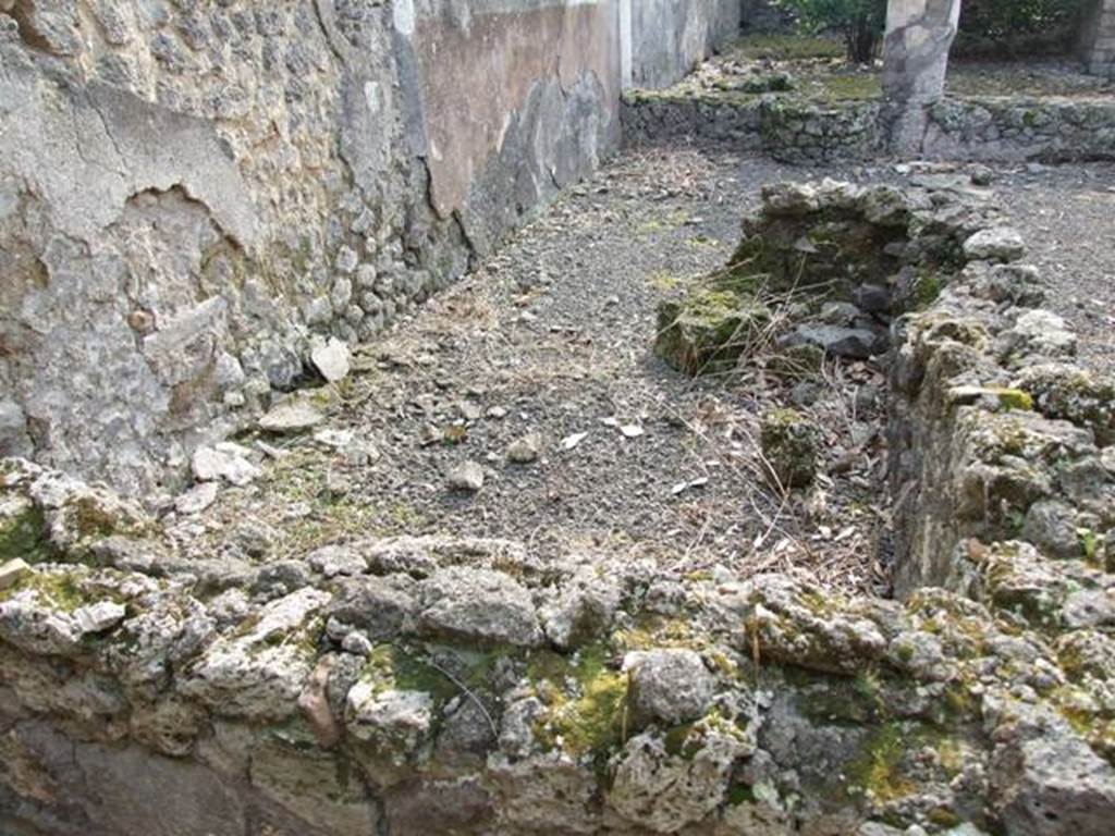 IX.2.21 Pompeii. March 2009. Room 9, looking west from room 8.
