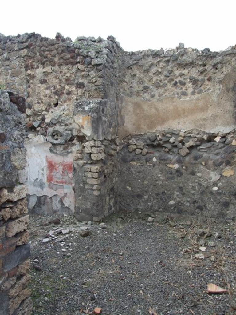 IX.2.21 Pompeii. March 2009. Room 14, with door to room 13. Looking north-west.