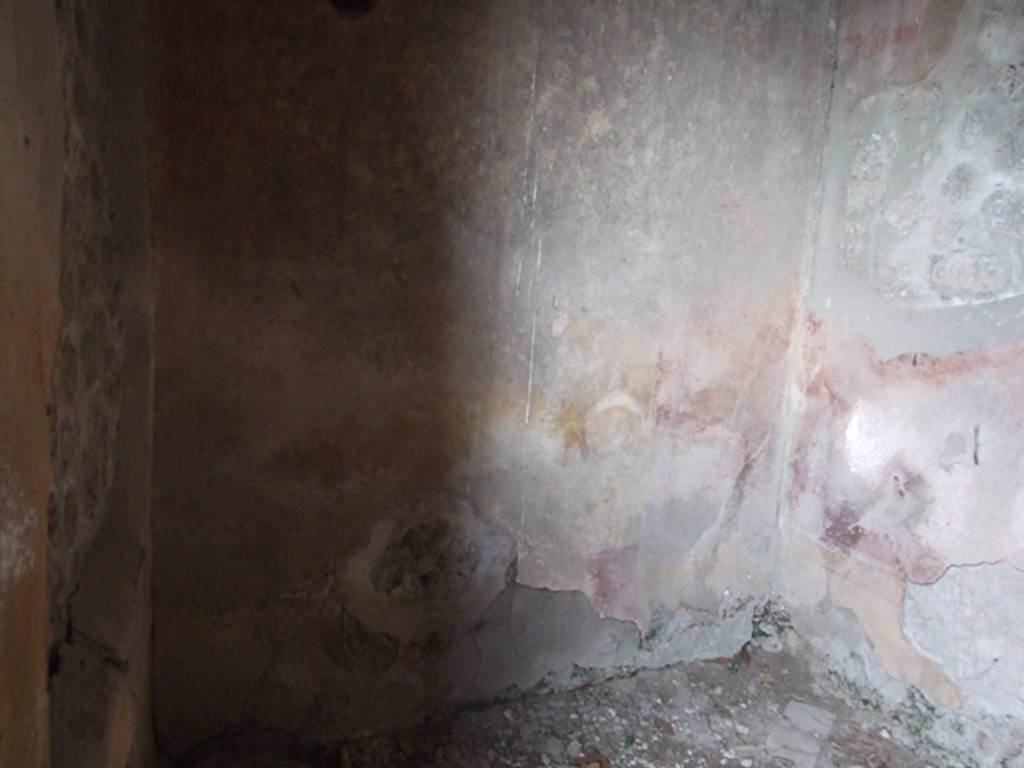 IX.2.21 Pompeii. March 2009. Room 2. East wall, and south east corner.