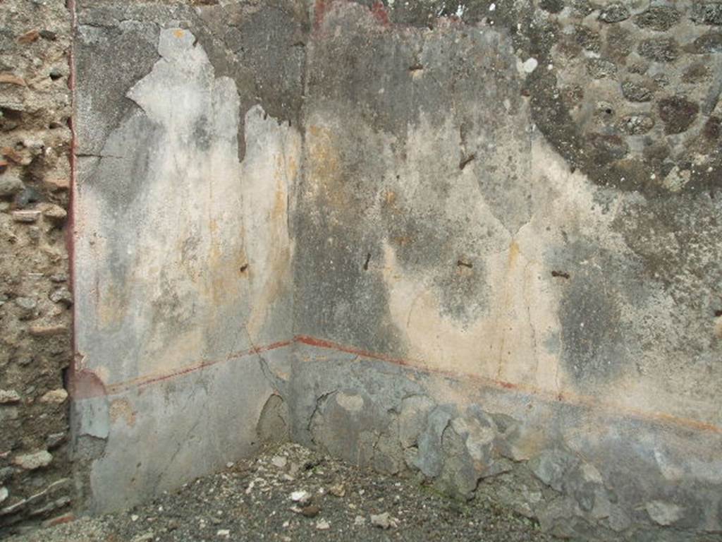IX.2.23 Pompeii. May 2005. Rear room. South east corner.