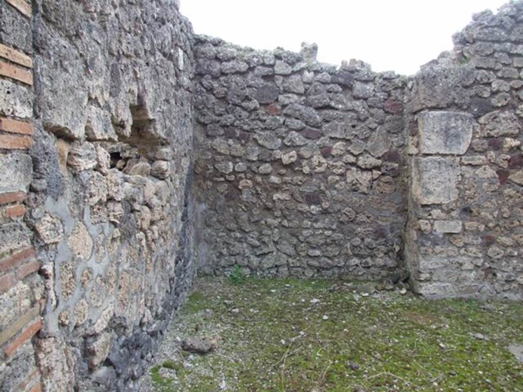IX.2.24 Pompeii. March 2009. Looking west across rear area.