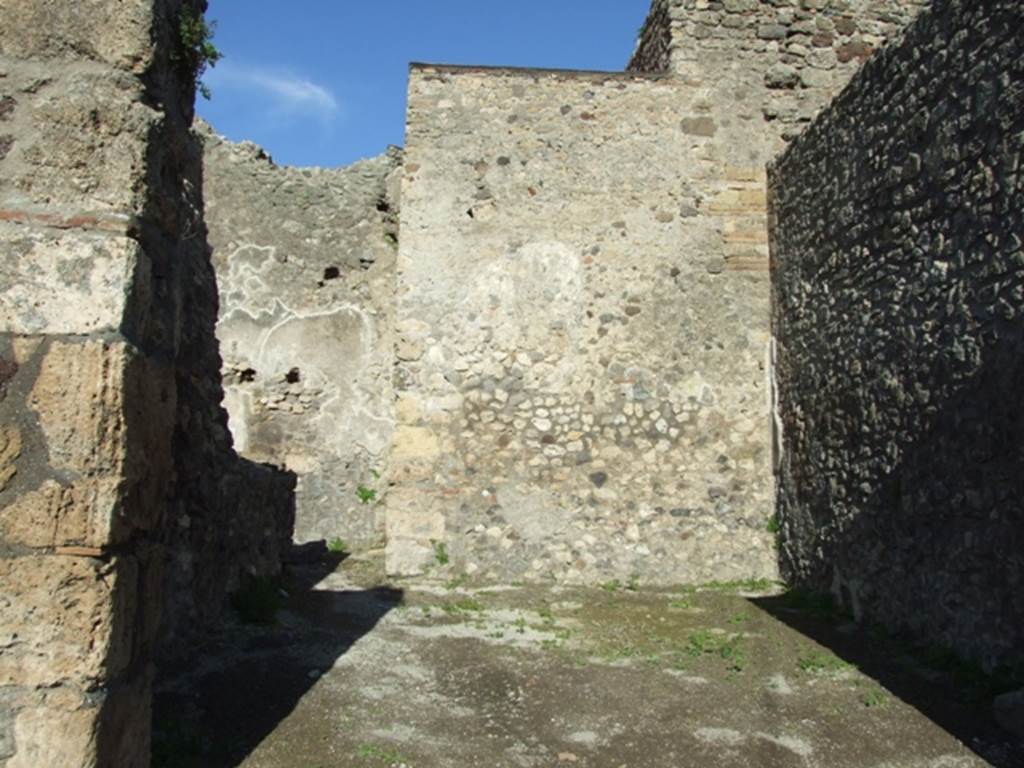 IX.3.4 Pompeii. March 2009. East wall.