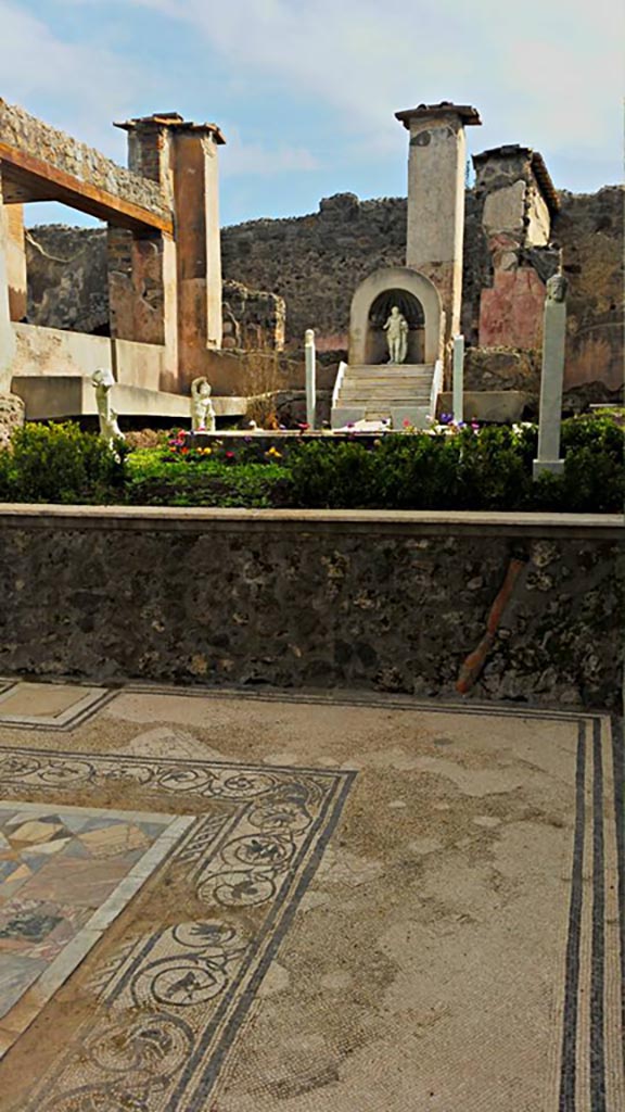 IX.3.5 Pompeii. 2016/2017.
Room 12, looking east from south-east corner. Photo courtesy of Giuseppe Ciaramella.