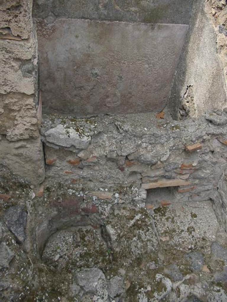 IX.3.14 Pompeii. May 2003. Conduit of water reservoir. Photo courtesy of Nicolas Monteix.