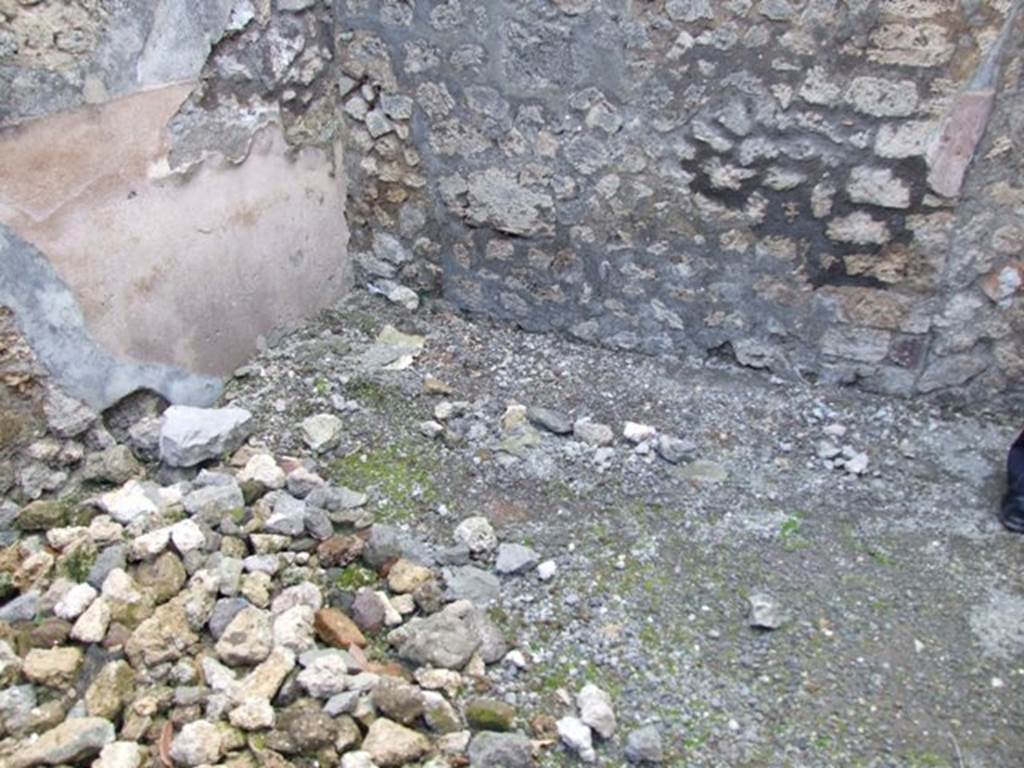 IX.3.15 Pompeii. March 2009. Room 10. South west corner, looking west..