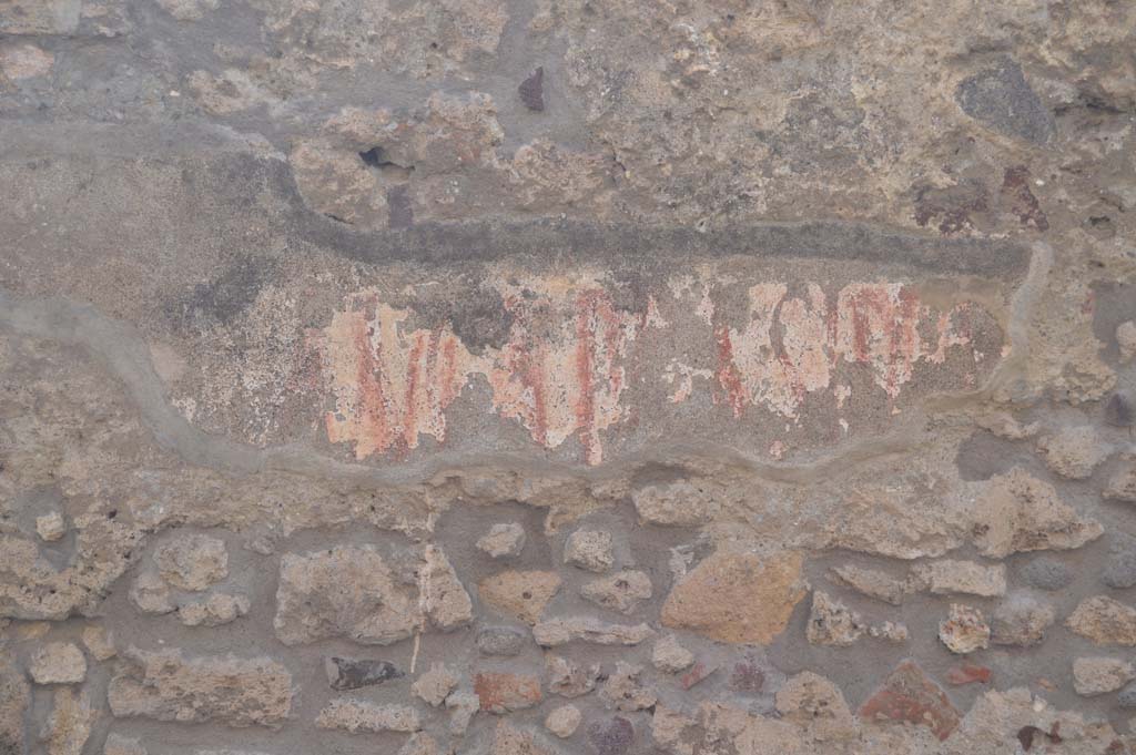 IX.3.20 Pompeii, Pompeii. March 2019. Detail of remaining graffiti on wall between IX.3.20/IX.3.21.
Foto Taylor Lauritsen, ERC Grant 681269 DÉCOR.
