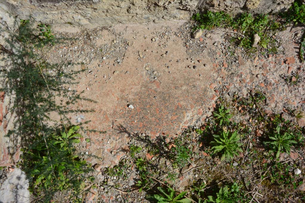 IX.5.2 Pompeii. March 2017. Room ‘L’, remaining flooring near east wall.
Foto Christian Beck, ERC Grant 681269 DÉCOR.