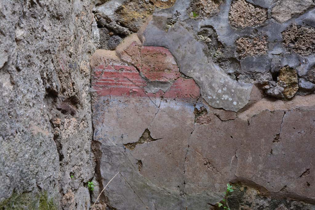IX.5.2 Pompeii. March 2017. Room �n�, detail from lower east wall in north-east corner.
Foto Christian Beck, ERC Grant 681269 D�COR.

