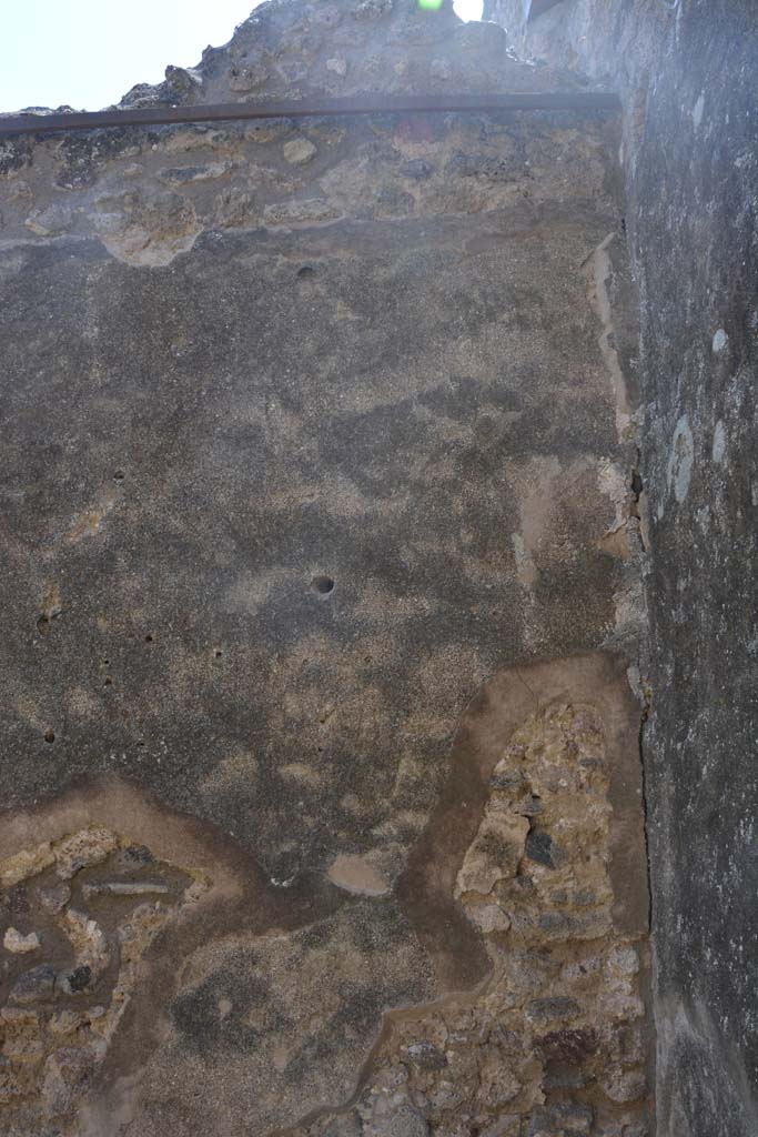 IX.5.2 Pompeii. May 2017. Room ‘q’, upper south wall at west end.
Foto Christian Beck, ERC Grant 681269 DÉCOR.